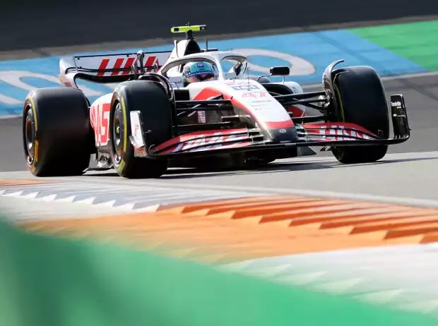 Mick Schumacher im Haas VF-22 beim Formel-1-Rennen in Zandvoort 2022 Titel-Bild zur News: Mick Schumacher im Haas VF-22 beim Formel-1-Rennen in Zandvoort 2022