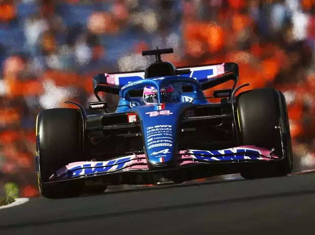 Fernando Alonso (Alpine A522) im Qualifying zum Formel-1-Rennen in Zandvoort 2022 Titel-Bild zur News: Fernando Alonso (Alpine A522) im Qualifying zum Formel-1-Rennen in Zandvoort 2022