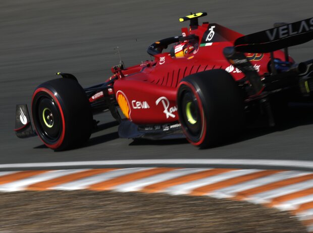 Titel-Bild zur News: Carlos Sainz (Ferrari F1-75) im Qualifying zum Formel-1-Rennen in Zandvoort 2022
