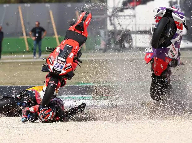 Titel-Bild zur News: Pol Espargaro, Michele Pirro, Johann Zarco
