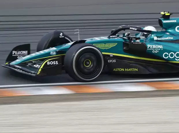 Titel-Bild zur News: Sebastian Vettel im Aston Martin AMR22 beim Formel-1-Rennen in Zandvoort 2022
