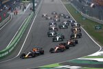 Max Verstappen (Red Bull), Charles Leclerc (Ferrari), Carlos Sainz (Ferrari), Lewis Hamilton (Mercedes), Sergio Perez (Red Bull), George Russell (Mercedes), Lando Norris (McLaren) und Mick Schumacher (Haas) 