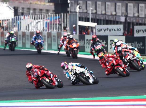 MotoGP-Action beim GP San Marino 2022 in Misano MotoGP-Action beim GP San Marino 2022 in Misano