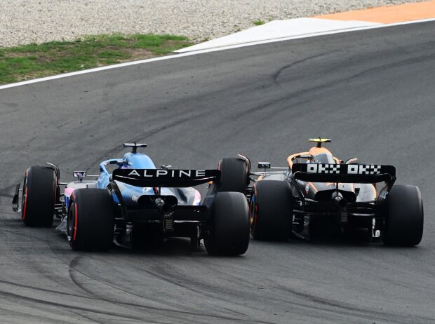 Titel-Bild zur News: Lando Norris, Fernando Alonso