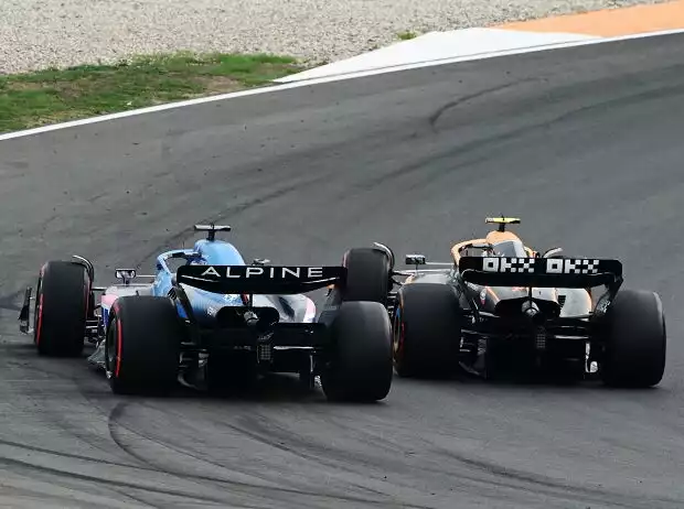 Lando Norris, Fernando Alonso Titel-Bild zur News: Lando Norris, Fernando Alonso