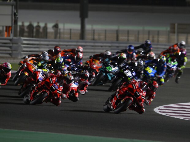 MotoGP Start 2021 in Katar MotoGP Start 2021 in Katar