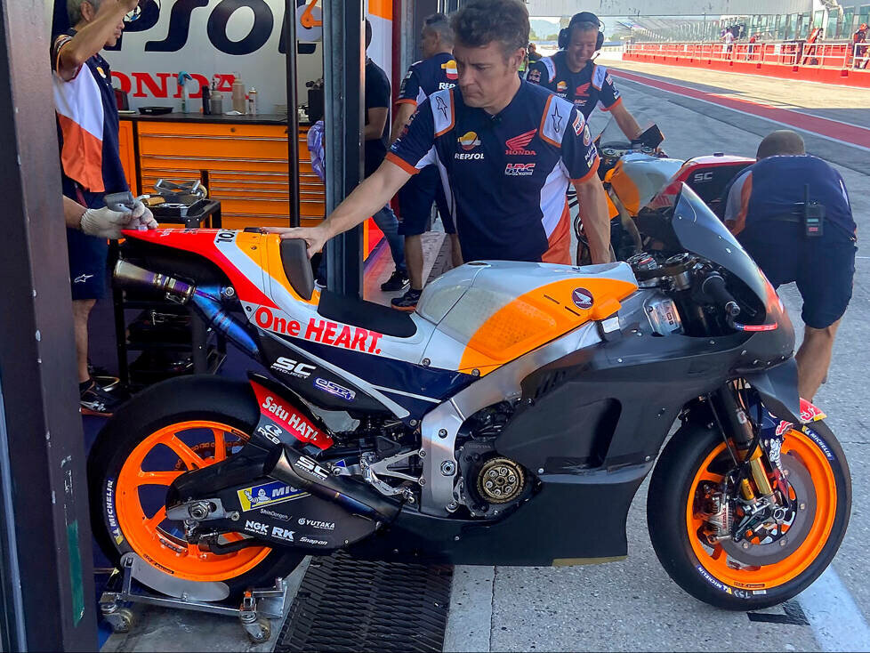 Prototyp der Honda RC213V für die MotoGP-Saison 2023