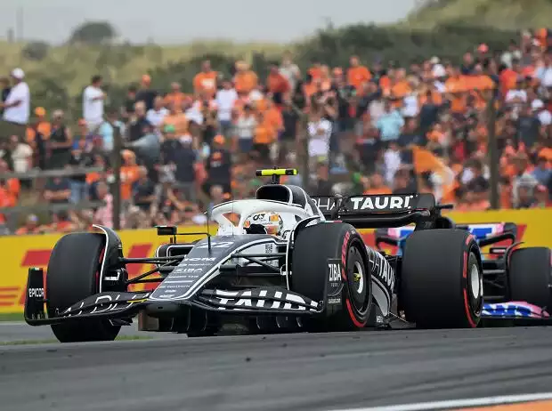 Titel-Bild zur News: Yuki Tsunoda (AlphaTauri AT03) im Formel-1-Rennen von Zandvoort 2022