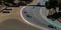 IndyCar-Action auf dem Laguna Seca Raceway