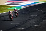 Maverick Vinales (Aprilia) und Aleix Espargaro (Aprilia)
