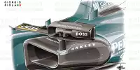 Rückspiegel bei Aston Martin