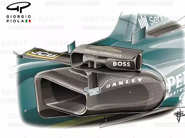 Rückspiegel bei Aston Martin Titel-Bild zur News: Rückspiegel bei Aston Martin