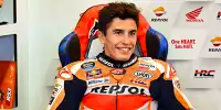 Bild zum Inhalt: Marc Marquez zieht nach zwei Testtagen eine Bilanz: Kann er in Aragon fahren?