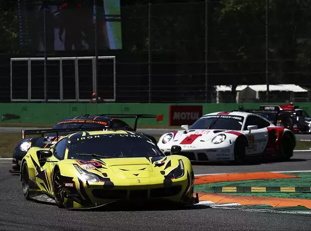 Die GTE Am fährt bei den 6 Stunden von Fuji auf älteren Reifen Titel-Bild zur News: Die GTE Am fährt bei den 6 Stunden von Fuji auf älteren Reifen