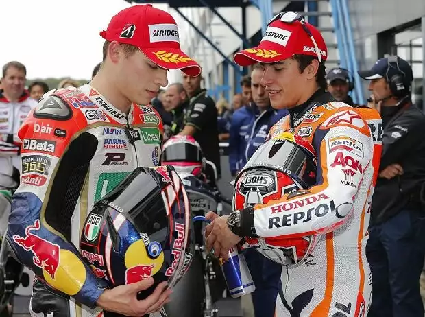 Marc Marquez, Stefan Bradl Titel-Bild zur News: Marc Marquez, Stefan Bradl