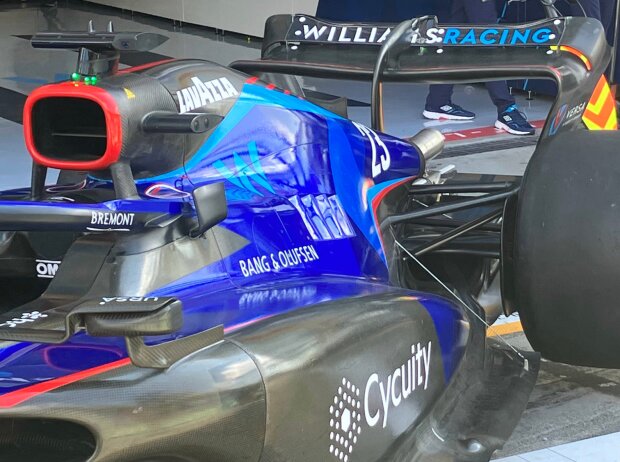 Williams FW44: rear wing, Italian GP at Monza 2022