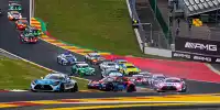 Thomas Preining nach der Kollision mit Lucas Auer in Eau Rouge beim DTM-Samstagsrennen in Spa-Francorchamps 2022