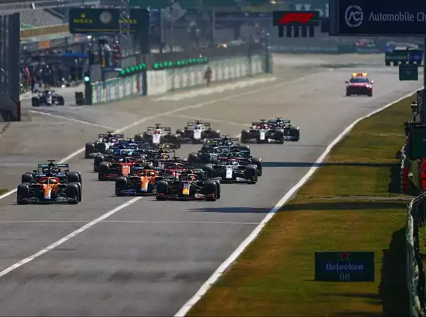 Titel-Bild zur News: Daniel Ricciardo, Max Verstappen, Lando Norris, Lewis Hamilton, Charles Leclerc