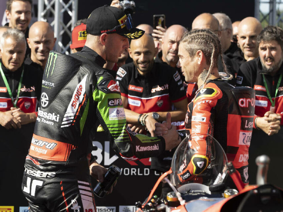 Alvaro Bautista; Jonathan Rea