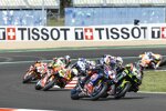 WSBK Magny-Cours Start Lauf 1