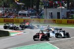 Charles Leclerc (Ferrari) und George Russell (Mercedes) 