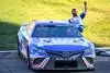 Bild zum Inhalt: NASCAR Kansas City: Bubba Wallace siegt vor seinem Boss Denny Hamlin