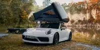 Bild zum Inhalt: Porsche Dachzelt macht Sportwagen zu Campern mit OEM-Qualität