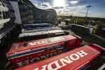 Fahrerlager in Magny-Cours