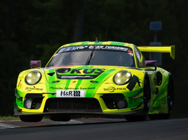 Titel-Bild zur News: Porsche 911 GT3 R "Grello" von Manthey Racing
