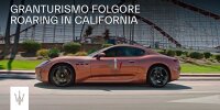 Maserati Granturismo Folgore auf den Straßen Kaliforniens