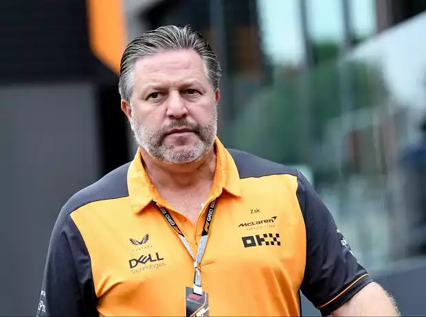 Zak Brown, Lando Norris, Daniel Ricciardo Titel-Bild zur News: Zak Brown, Lando Norris, Daniel Ricciardo