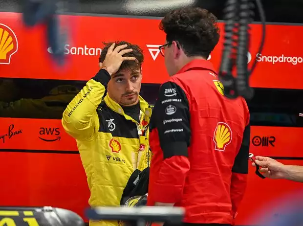 Charles Leclerc, Nicholas Latifi Titel-Bild zur News: Charles Leclerc, Nicholas Latifi