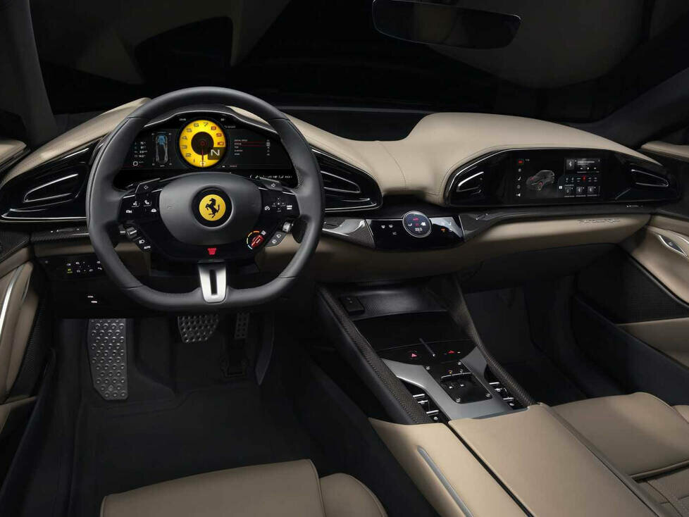 Cockpit des Ferrari Purosangue