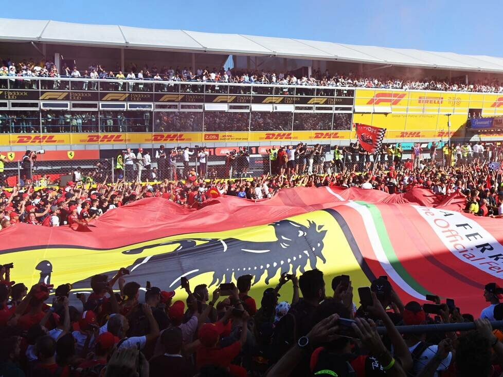 Fans beim Formel-1-Rennen in Monza 2022