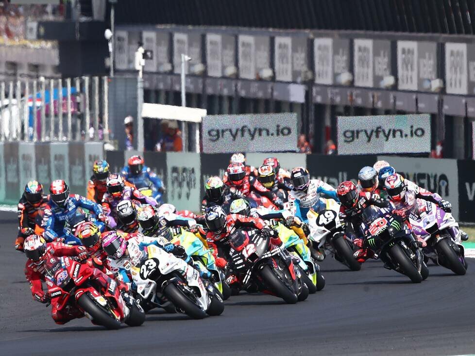 MotoGP Start in Misano
