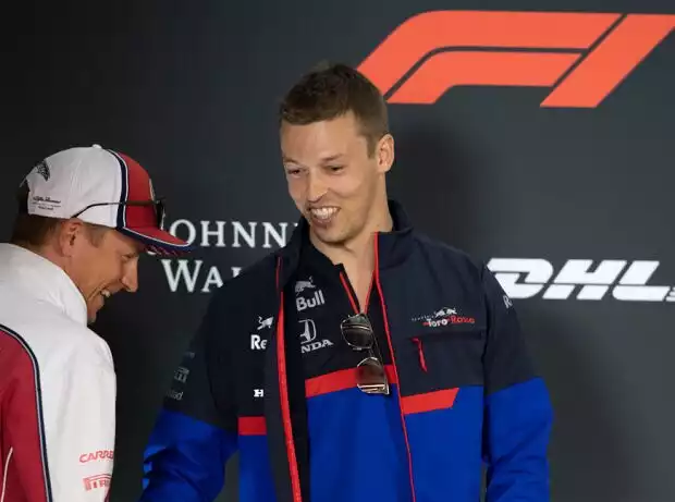 Kimi Räikkönen, Daniil Kwjat Titel-Bild zur News: Kimi Räikkönen, Daniil Kwjat