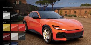 Bauen Sie Ihren eigenen Ferrari Purosangue im Online-Konfigurator