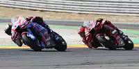 Bild zum Inhalt: MotoGP-Rennen Aragon 2022: Bastianini besiegt Bagnaia, Drama um Quartararo