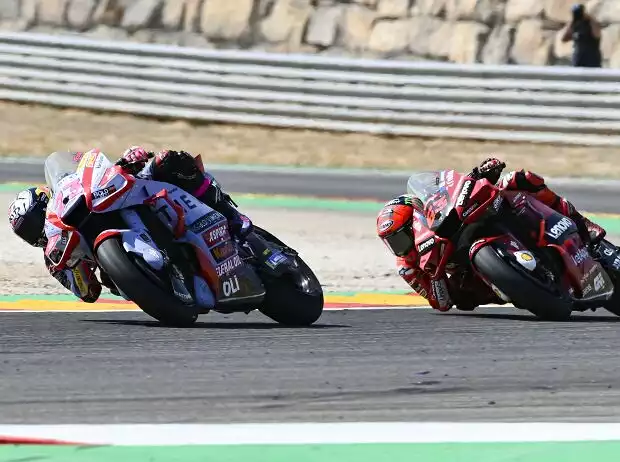 Enea Bastianini, Francesco Bagnaia Titel-Bild zur News: Enea Bastianini, Francesco Bagnaia