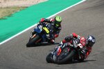 Maverick Vinales (Aprilia) und Cal Crutchlow 