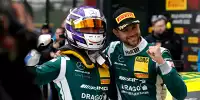 Jules Gounon (rechts, hier mit seinem Teamkollegen Fabian Schiller) kann am Sachsenring starten