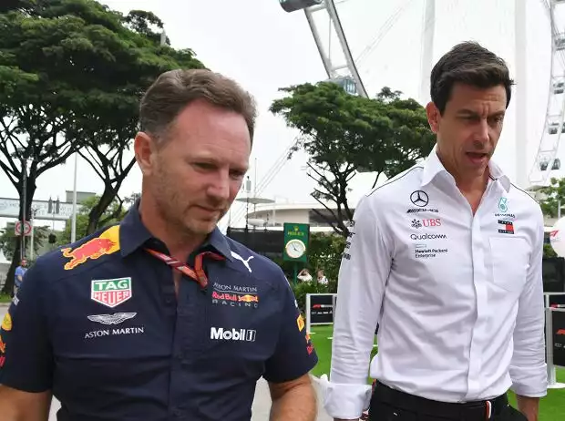 Titel-Bild zur News: Christian Horner, Toto Wolff