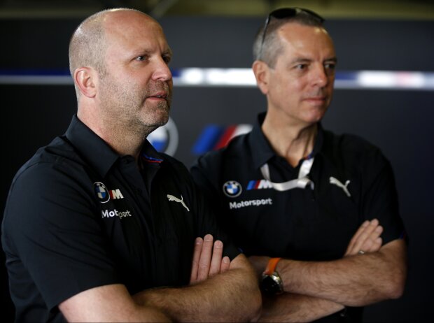 Titel-Bild zur News: Andreas Roos (Leiter BMW M Motorsport) und Frank van Meel (CEO BMW M GmbH)