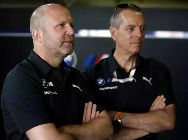 Andreas Roos (Leiter BMW M Motorsport) und Frank van Meel (CEO BMW M GmbH) Titel-Bild zur News: Andreas Roos (Leiter BMW M Motorsport) und Frank van Meel (CEO BMW M GmbH)