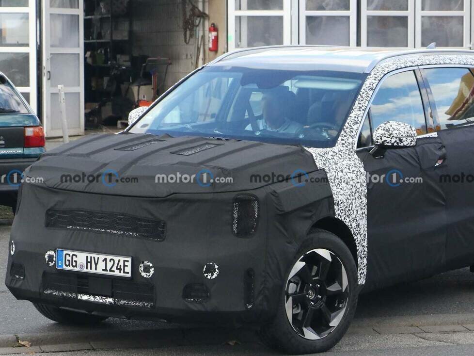 Kia Sorento (2023) Erlkönigaufnahmen