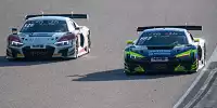 Die Audi R8 LMS GT3 Evo II waren im zweiten Rennen am Sachsenring besonders stark von Reifenschäden betroffen