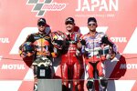 Jack Miller (Ducati), Brad Binder (KTM) und Jorge Martin (Pramac) 