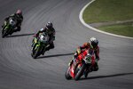 Alvaro Bautista vor Alex Lowes und Jonathan Rea