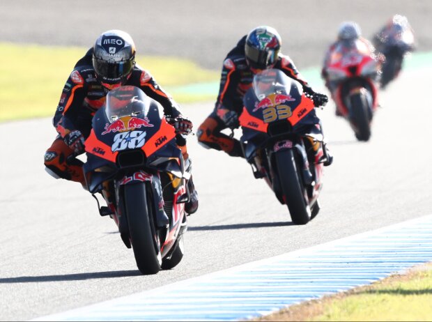 Miguel Oliveira, Brad Binder Miguel Oliveira, Brad Binder