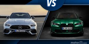 Erster Vergleich: Mercedes-AMG C 63 S vs. BMW M3 Competition